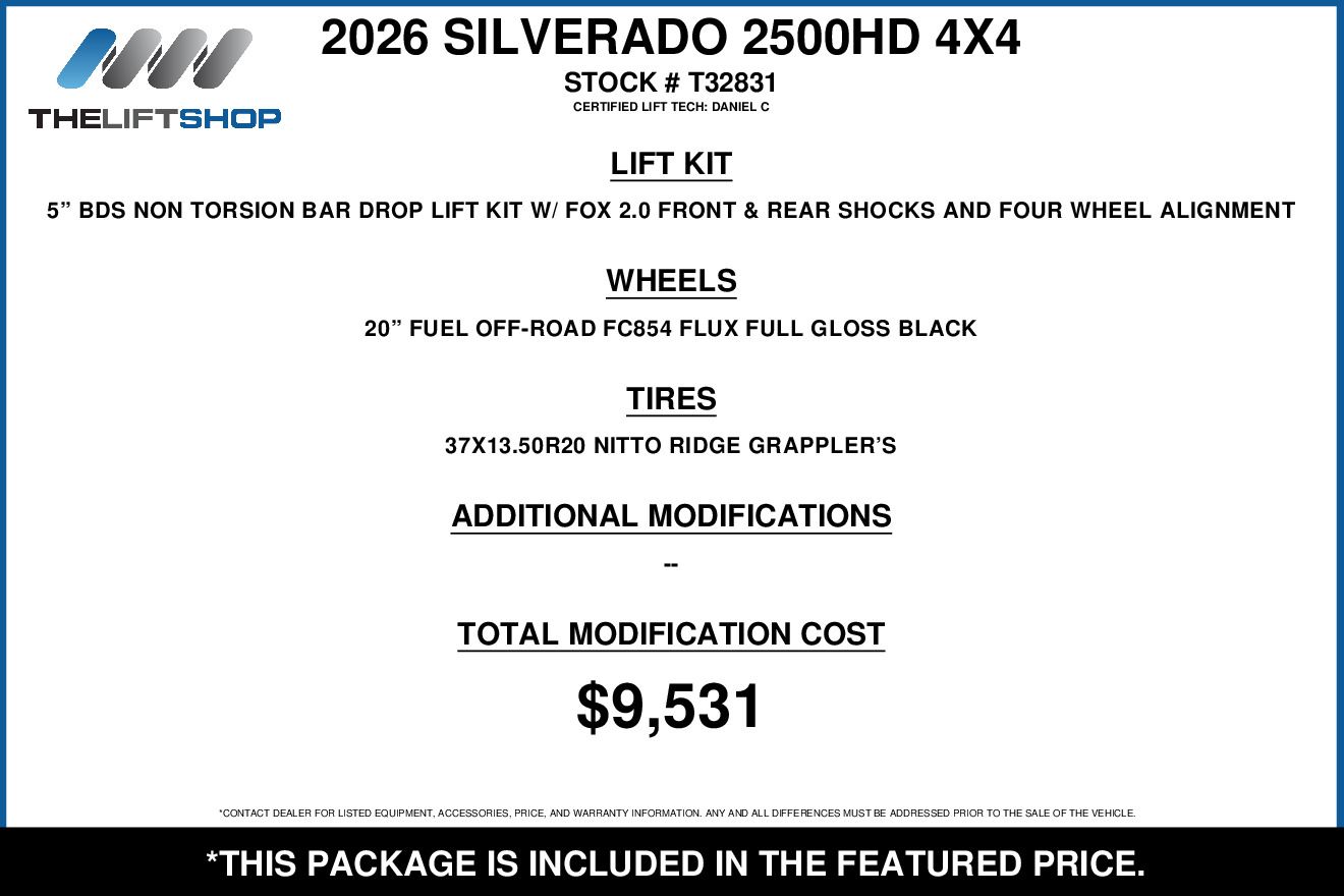 chevrolet silverado 2500hd 2026 2GC4KNEY1T1119370 image chevrolet silverado 2500hd 2026 2GC4KNEY1T1119370 image